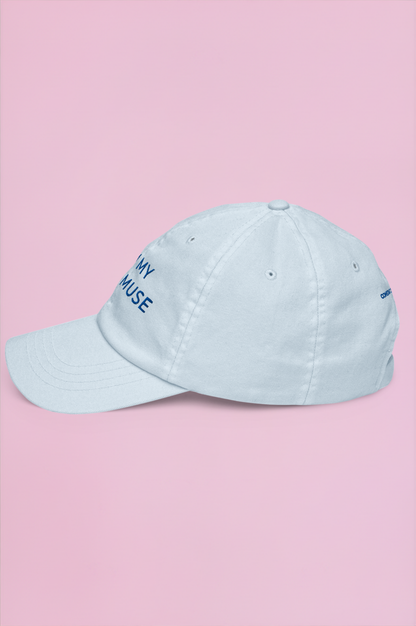 Muse Embroidered Cap - Sky Blue