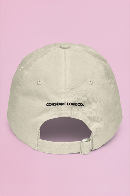Muse Embroidered Cap - Taupe