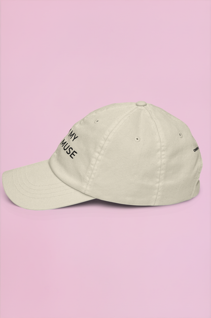 Muse Embroidered Cap - Taupe